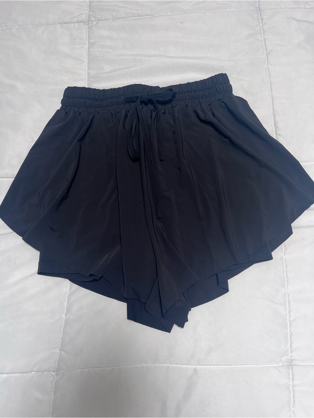 Altar’d State Black Women's Athletic Layered Shorts